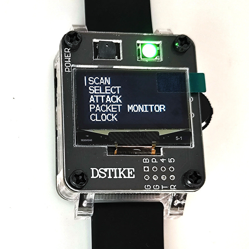 WiFi Deauther OLED V8 KIT Integrated 18650 Charging System OLED Display test to WiFi Networks Only Support 2.4GHz