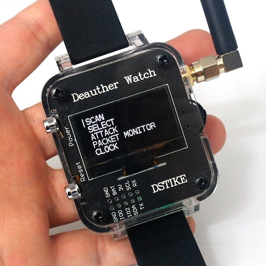 DSTIKE Deauther Watch Y IoT Security Testing Watch Development Watch For IoT Security Testing PCBA Manufacturer Expert